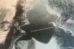 7 tons bro av tung krigsbromateriel m/36 över Luleälv vid Grubban. Byggd den 12/11 1942 av två kompanier från Ing 3. Längd 180 meter.