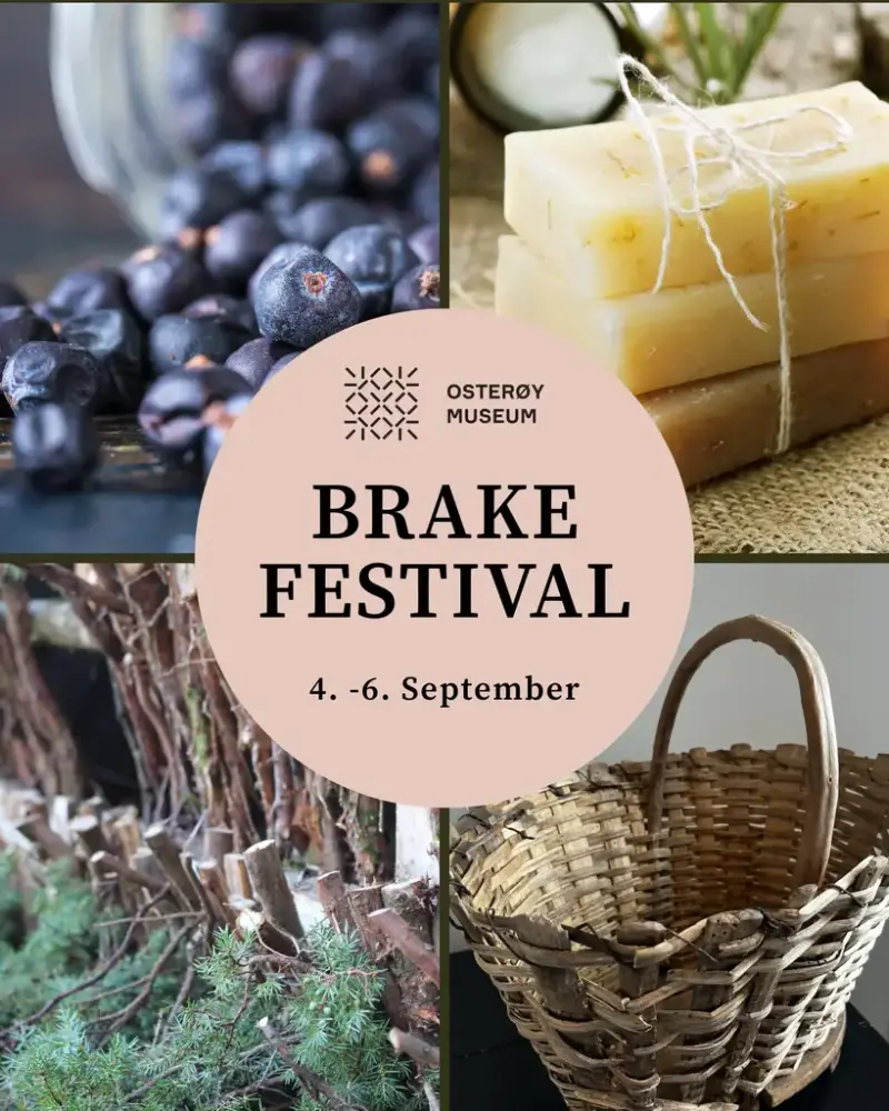 Brakefestivalen 4 til 6. september på Osterøy Museum