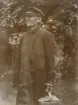 Porträtt föreställande Per Albert Hallgren (1842-1911), kallad ettöres-Hallgren.