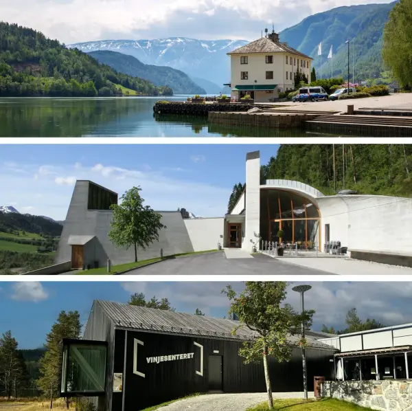 Alle tre arenaer, Haugesenteret, Aasentunet og Vinjesenteret