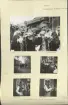 Skansen. Byggnader. Delsbogården. Folkmusiker.  Invigningen den 18 augusti 1940.