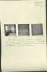 Skansen. Byggnader. Delsbogården.  Västerängsstugan. Uppgången till övervåningen. Detalj av schablonmålningarna.
E.U.29480