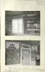 Skansen. Byggnader. Delsbogården före flyttningen. Edsäng nr 3. Kammaren. De tryckta tapeterna har rivits bort för fotograferingen.
E.U.29480