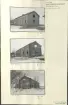 Skansen. Byggnader. Delsbogården före flyttningen.  Edsängsstugan. Från rivningen i februari 1939.