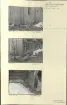 Skansen. Byggnader. Delsbogården före flyttningen.  Edsängsstugan. Från rivningen i februari 1939. Norra och södra hörnet, vid förstukvisten.