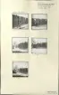 Skansen. Byggnader. Delsbogården före flyttningen.  Västerängsstugan. Från rivningen i februari 1939.