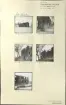 Skansen. Byggnader. Delsbogården före flyttningen.  Västerängsstugan. Från rivningen i februari 1939.