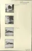 Skansen. Byggnader. Delsbogården före flyttningen.  Västerängsstugan. Från rivningen i februari 1939. Spannmålsboden.