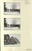 Skansen. Byggnader. Delsbogården före flyttningen. Gåsbackafäjset. Från rivningen mars 1939.