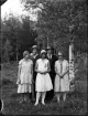 Fotografi i serie för identifiering av motiv ur A C Hultgrens fotosamling.