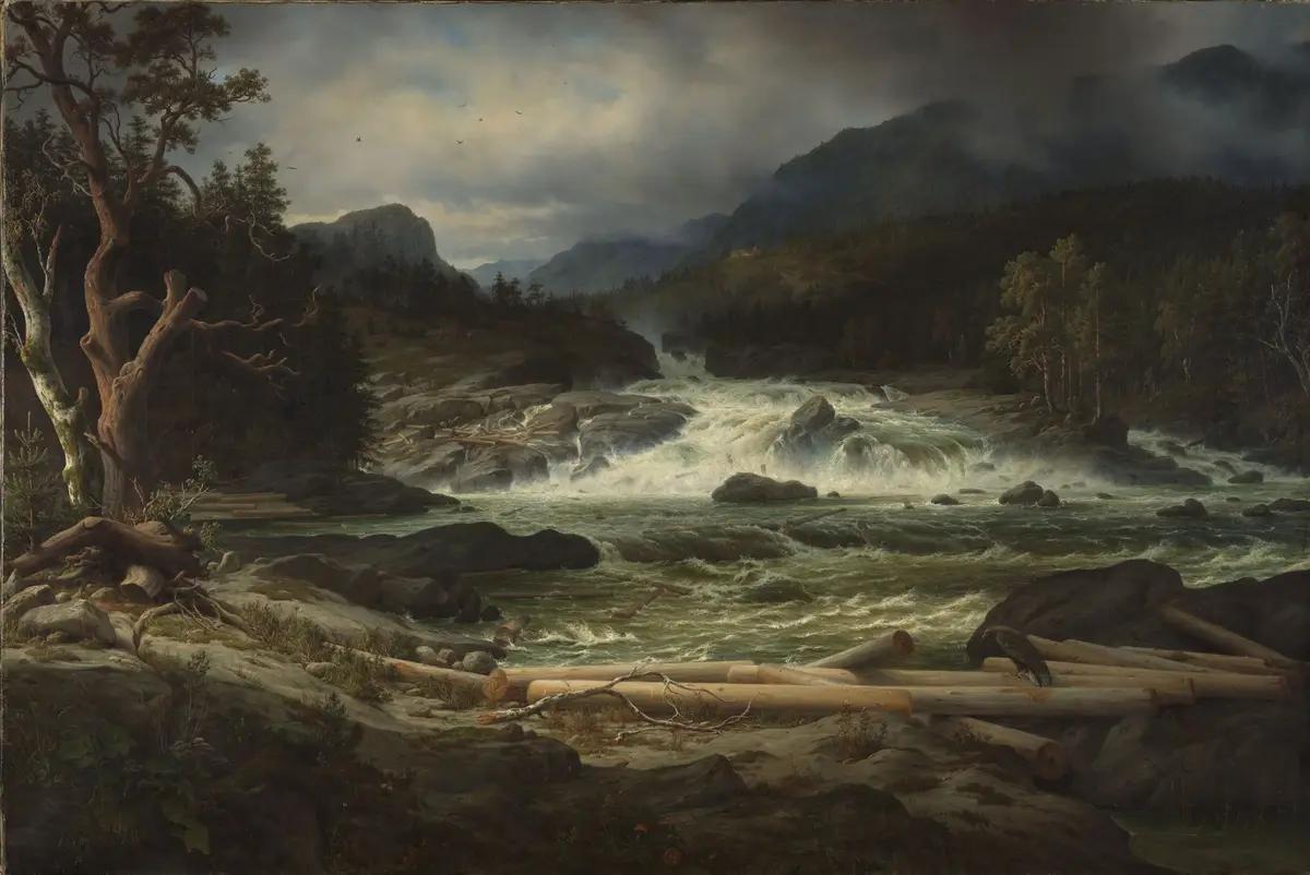 The Labro Falls and the Romantic Nationalism - Labromuseene