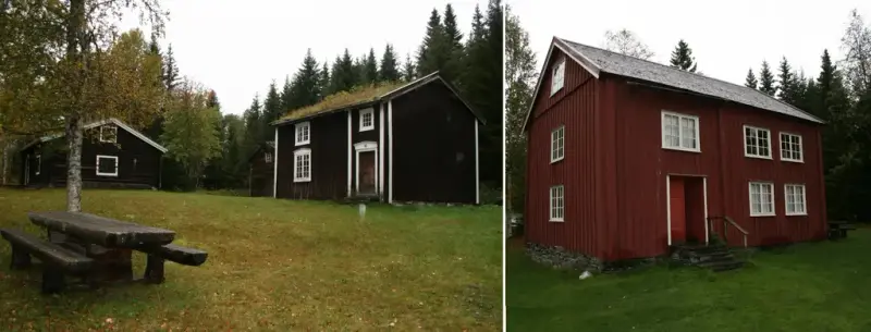 Tre hus