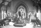 Interiör från en kyrka år 1929.