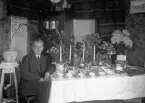 Man på sin högtidsdag.