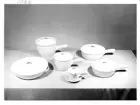 Husgeråd från Bo Fajans, 1900-talets mitt.