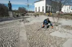 Kullerstenparti vid Sjöhistoriskamuseet läggs om 2014.