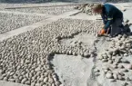 Kullerstenparti vid Sjöhistoriskamuseet läggs om 2014.