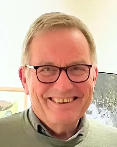Portrett av leiar i Volda og Ørsta kunstlag Jan Henning Egset