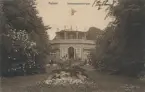 Stadsparkspaviljongen (Byttan) i Kalmar stadspark. Fotografiet togs i början av 1900-talet.