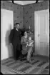 Karl Gustaf och Edit Björnberg med sonen