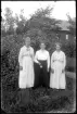 Agnes Wilhelmsson med okända kvinnor