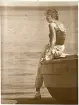 Badliv i Binz på ön Rügen, sommaren 1930 (enligt text i album).