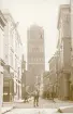 Del av staden Stralsund med Sankt Jakobi-kyrkan i bakgrunden, sommaren 1930 (enligt text i album).