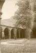 Innergården av Johanniskloster i Stralsund, sommaren 1930 (enligt text i album).
