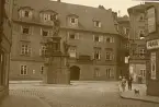 Hotel u Staré posty i Prag, sommaren 1930 (enligt text i album).