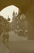 Prag: Mostecká (Bro-gatan), sommaren 1930 (enligt text i album).