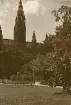 Wien: Rådhuset, sommaren 1930 (enligt text i album).