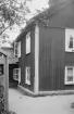 Gårdsinteriör från Ågatan 11 i Linköping. Foto 1929.