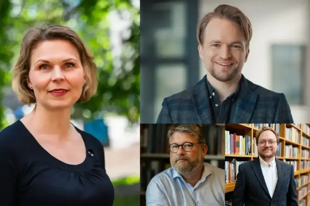 Collage av samtaledeltakarane