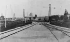 Sandvikens Bruk omkring 1870.
Från en samlingsbild av stationshus etc. vid Gefle-Dala Järnväg.