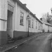 Gathus från ost/nordost.
Kvarteret Lövsångaren 8, Gävle.
