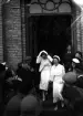 Bildsvit från 1937-års studentfirande i Karlstad.
