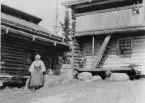 Leksand, Tällberg. Holen. Säsladan, loftbod