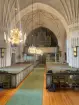 Hälsingtuna kyrka. Kyrkorummet sett mot orgelläktaren.