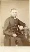 Porträtt av Johan Leonard Elfblad, präst och missionär.