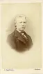 Mansporträtt. Text baksida kort: Den 25 september 1868.