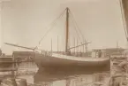 Fiskejakt från Göteborg. Text på baksida 