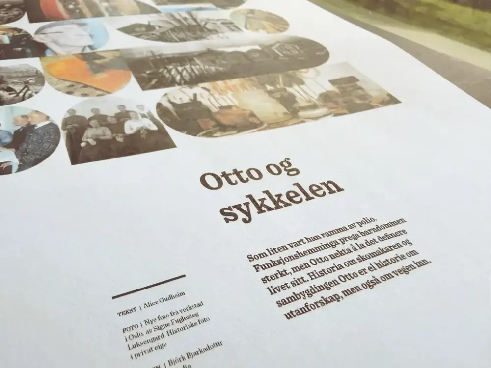 Utstilling: Otto og sykkelen