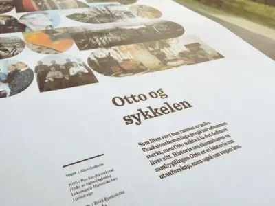 Utstilling: Otto og sykkelen