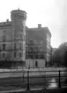 Rannsakningsfängelset utmed Myntgatan i Gamla Stan i Stockholm öppnades år 1852 och var i funktion på platsen till 1911. Byggnaden revs 1929-1930. Här en odaterad detalj.