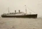 M/S Gripsholm, fartyget hade mörkt skrov fram till 1931.