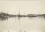 Fartyg för ankar i Lysekil. Båtar byggda av Lysekils mek. Verkstads AB