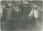 Apparatsalen, Uppsala Mejeri omkring 1920