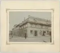 Handel i kvarteret Sandbacken, Uppsala omkring 1900