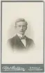 Kabinettsfotografi - Gustaf Bang, Uppsala 1902