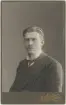 Kabinettsfotografi - Ernst Arbman, Uppsala 1913